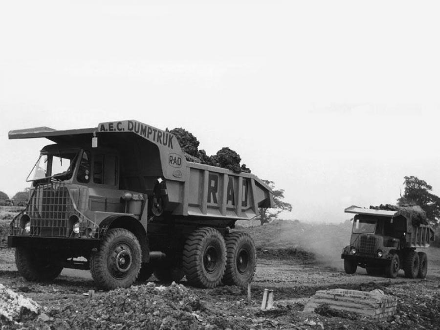  AEC Dumptruck 10 (3673M) 1959 года  (фото 2 из 2)